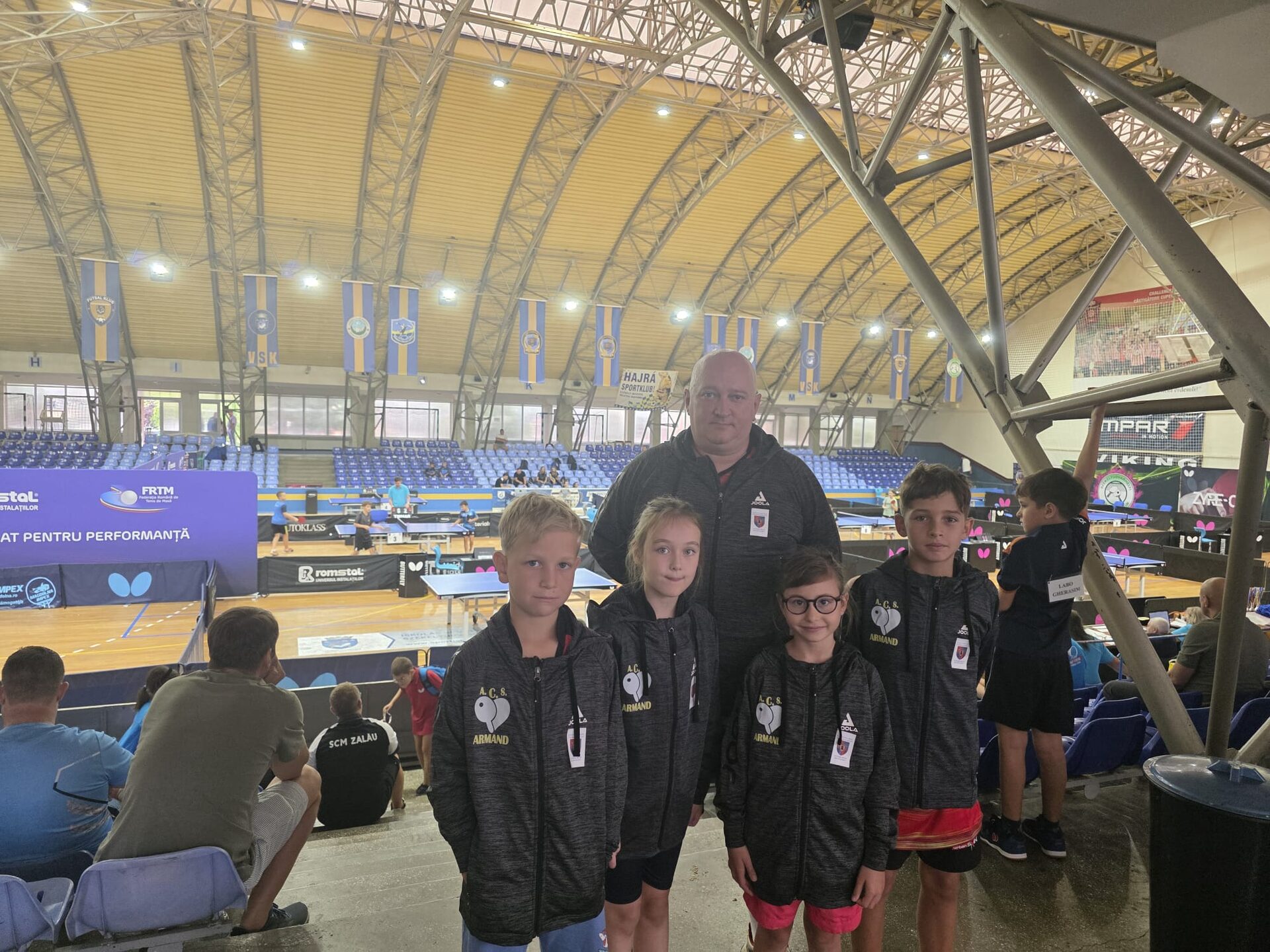 Debut curajos pentru micii sportivi de la ACS Armand Supur la Naționalele U11