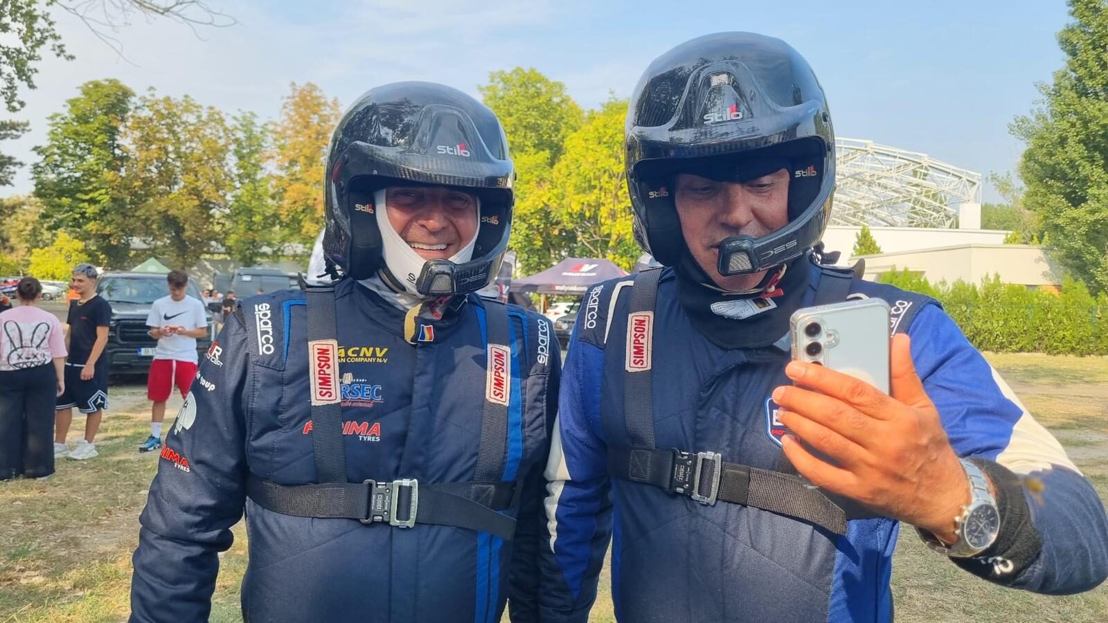 Fostul internațional Florin Prunea , copilotul lui Ovidiu Domide la Trofeul Amara Rally Raid 2026