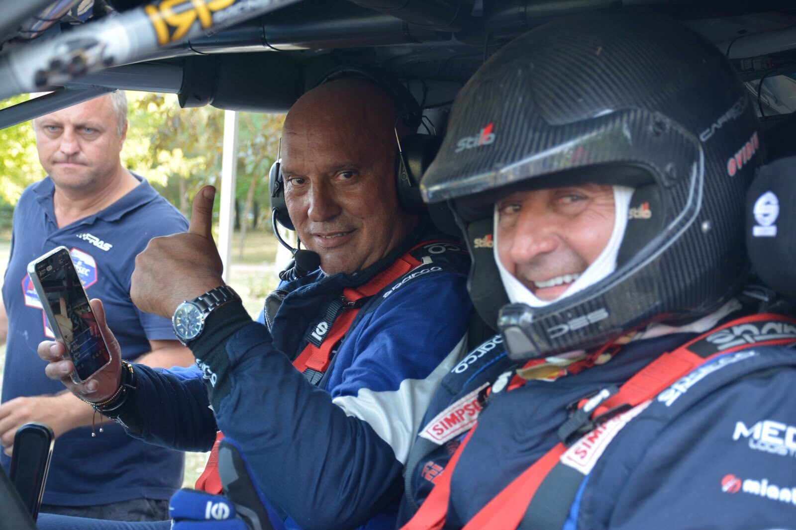 Florin Prunea , copilotul lui Ovidiu Domide la Trofeul Amara Rally Raid 2026