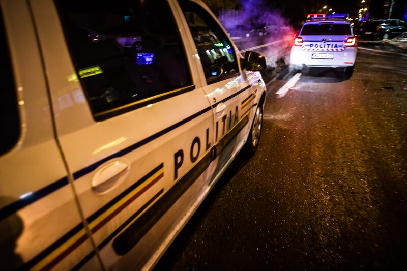 Urmărire în miez de noapte pe străzile din Satu Mare