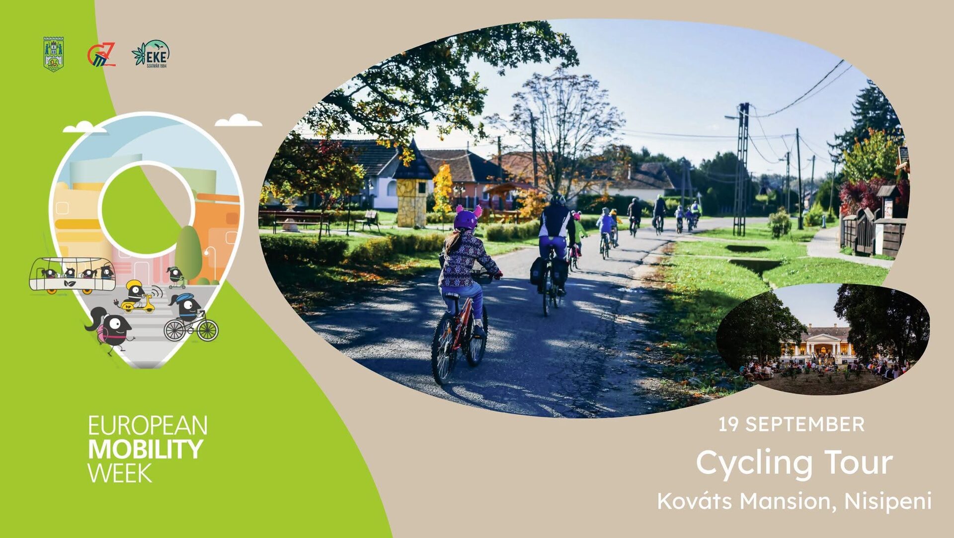 Sătmărenii sunt invitați la o plimbare cu bicicleta până la Conacul Kováts. Când are loc acțiunea