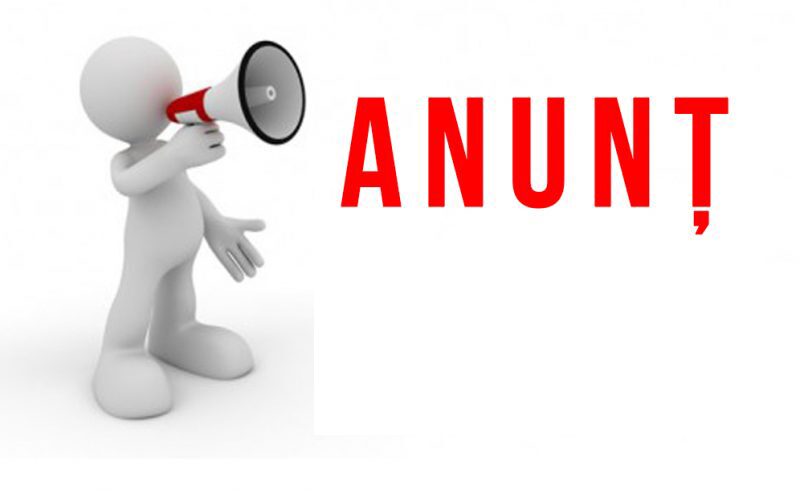 ANUNȚ.  ADMINISTRAȚIA NAȚIONALĂ „APELE ROMÂNE” - ADMINISTRAȚIA BAZINALĂ DE APĂ CRIȘURI
