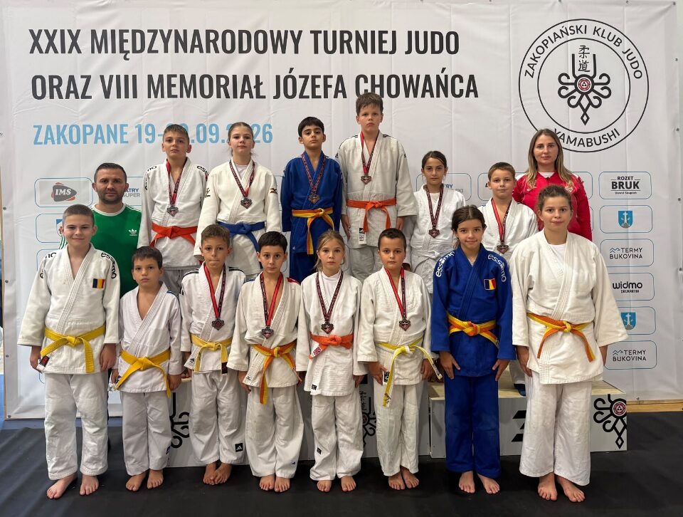 Judoka sătmăreni, pe podium la Zakopane!