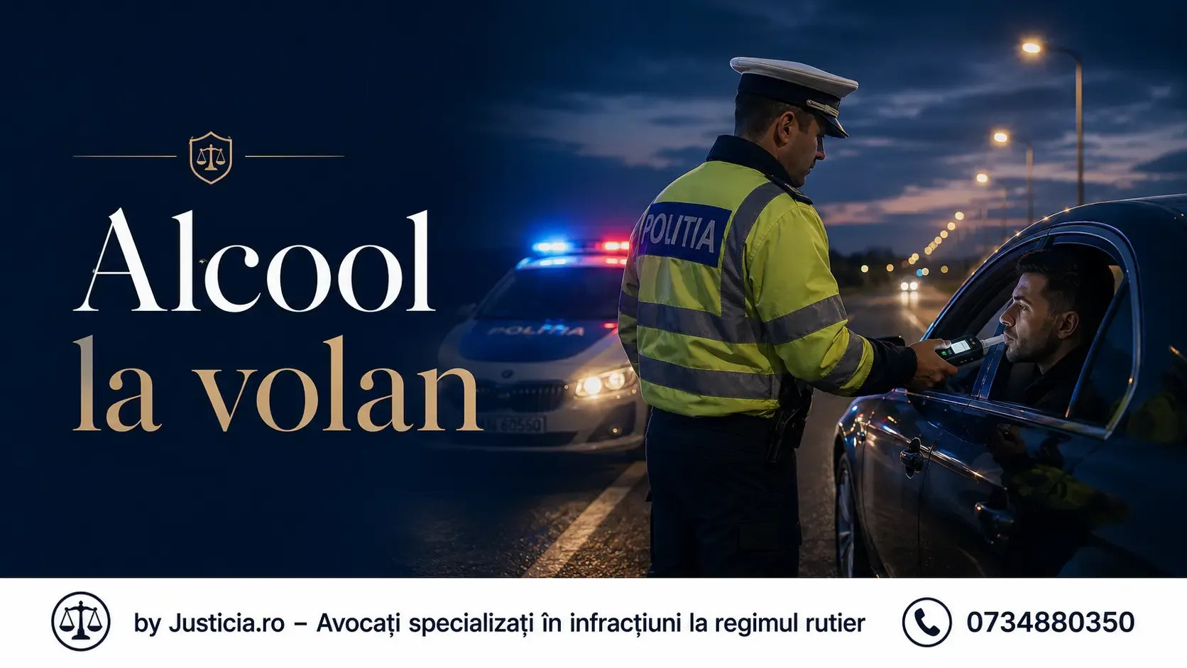 ALCOOL. Șoferi prinși băuți la volan în Satu Mare: unul avea 0,96 mg/l alcool în aerul expirat