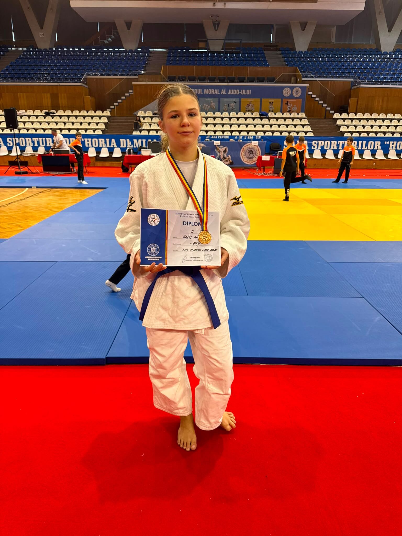 Anisia Halas, medalie de bronz la finala națională de Ne Waza U16