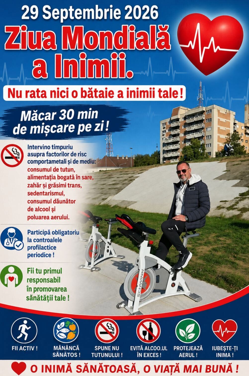 SĂNĂTATE. Ziua Mondială a Inimii: avertismentul unui medic sătmărean despre pericolul care amenință milioane de oameni