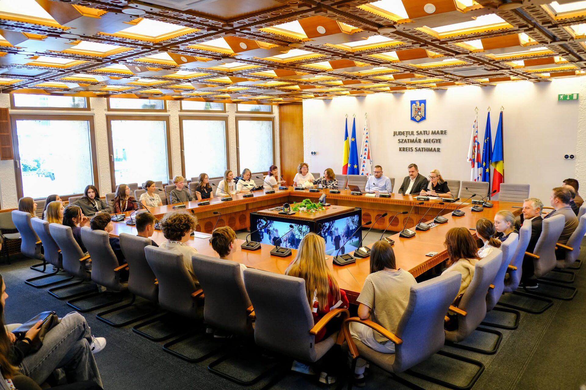 COLABORARE. Elevii de la „Johann Ettinger” descoperă Germania și România într-un schimb de experiență care prinde rădăcini