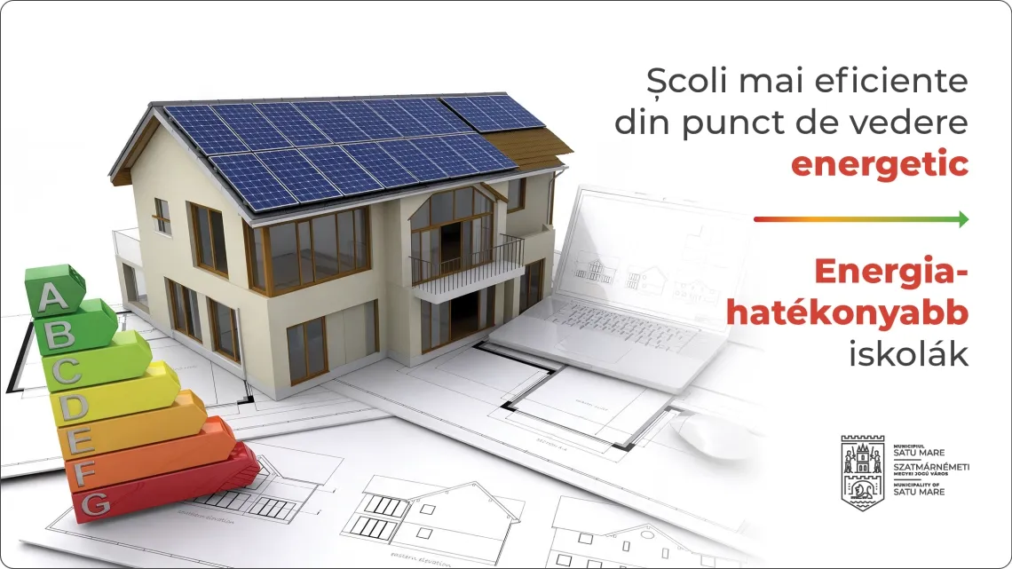 ENERGIE. Zece școli din Satu Mare trec pe energie verde: investiție de peste 3 milioane de lei în panouri fotovoltaice