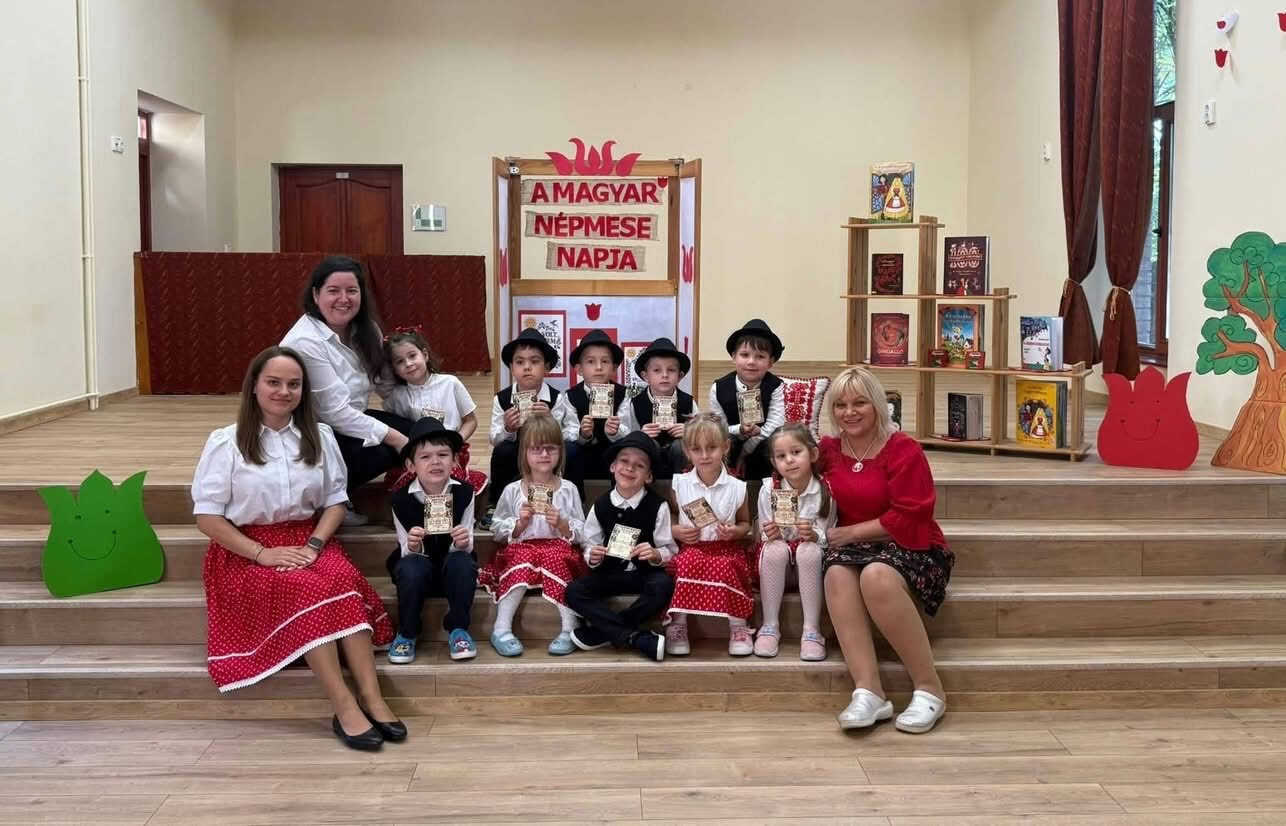 Ziua Basmului Popular Maghiar, sărbătorită prin lectură și joc la Grădinița „Hám János”