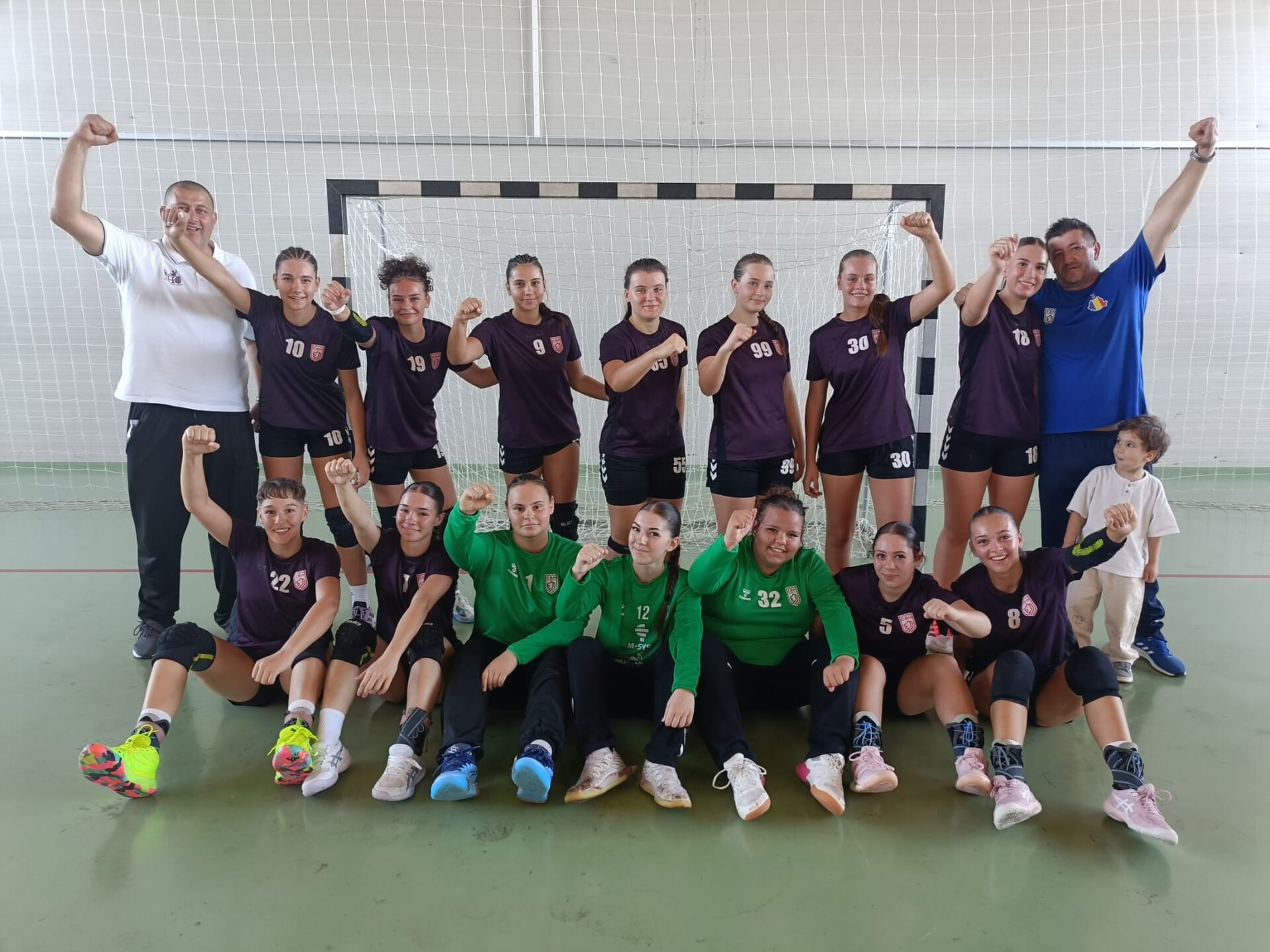Handbal feminin - Victorie la 15 goluri pentru CSM Olimpia, la debutul în fața propriilor suporteri