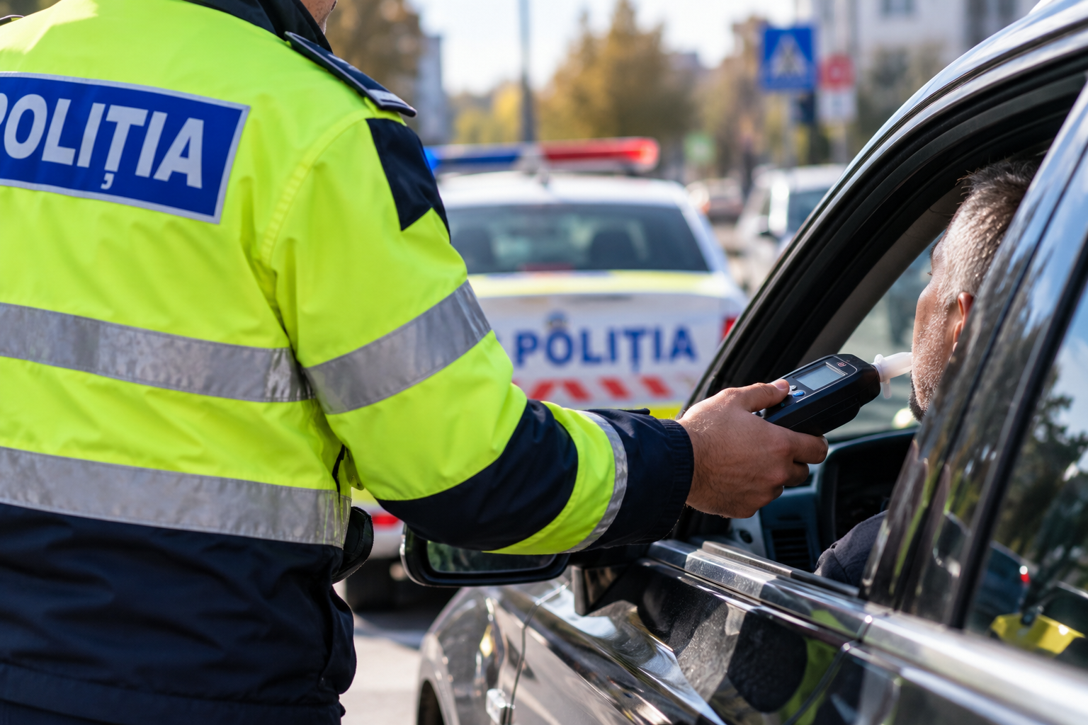 ALCOOL. Șofer prins beat criță la Carei! Etilotestul a indicat peste 1 mg/l alcool pur în aer