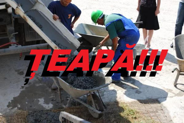 Betonul fantomă: vine în curte, ia avansul și dispare!
