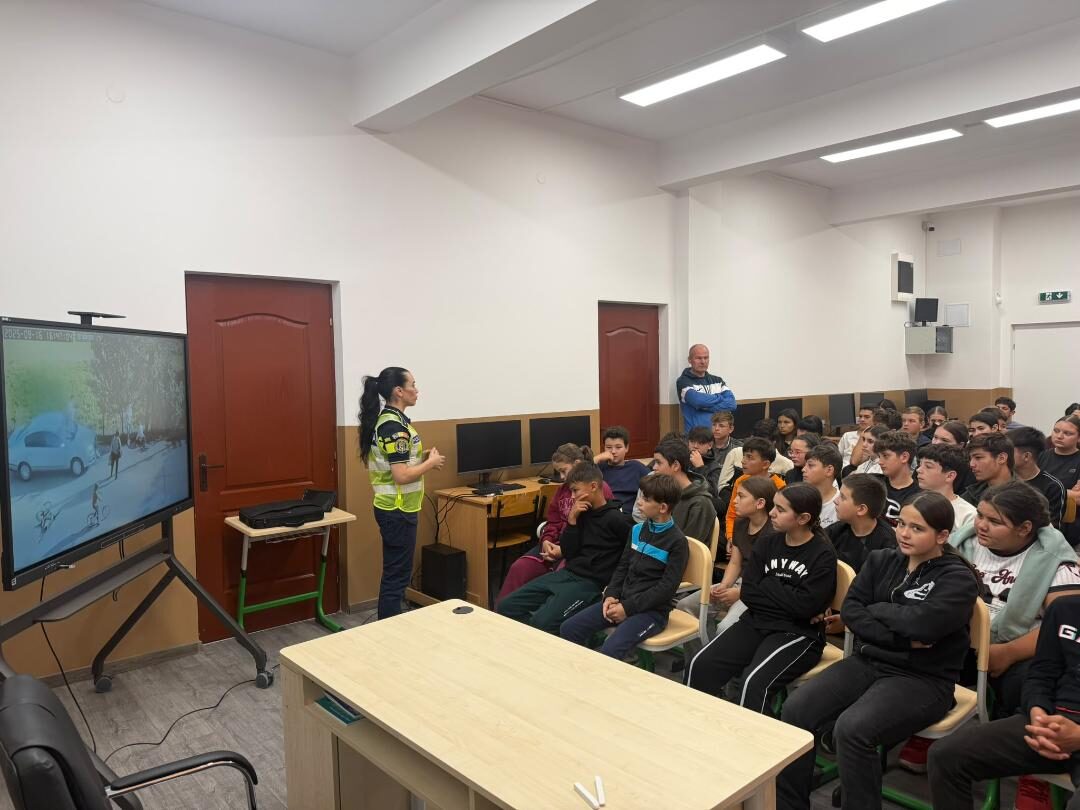 Educație rutieră pentru siguranța copiilor