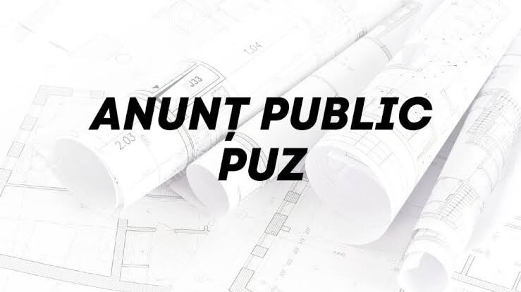 ANUNŢ PUZ  ZONA DE LOCUIT SATU MARE, STRADA CASTANILOR