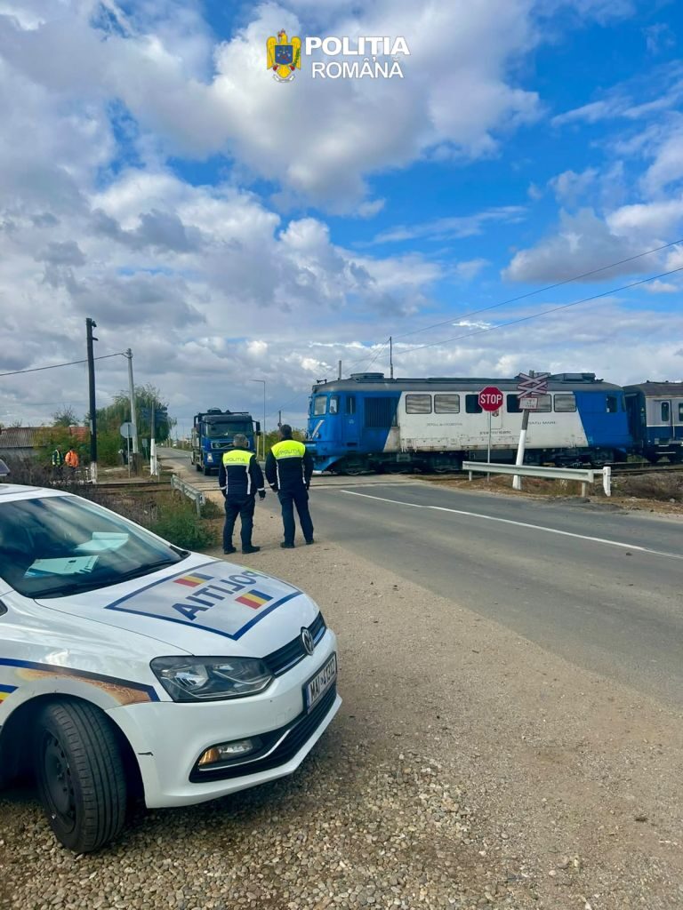 Acțiune preventivă pentru creșterea siguranței la trecerile la nivel cu calea ferată
