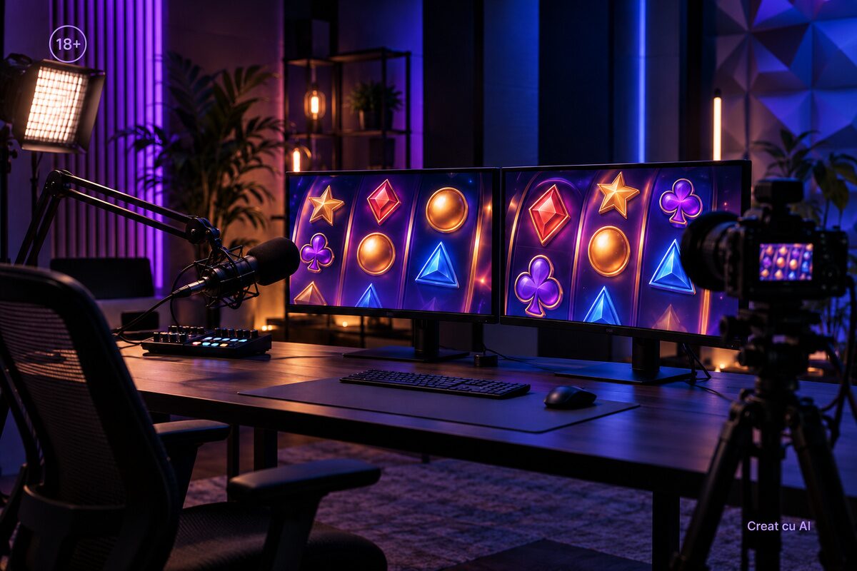 Transmisiunile live ale distracției la sloturi online: cultura streamerilor și percepția norocului