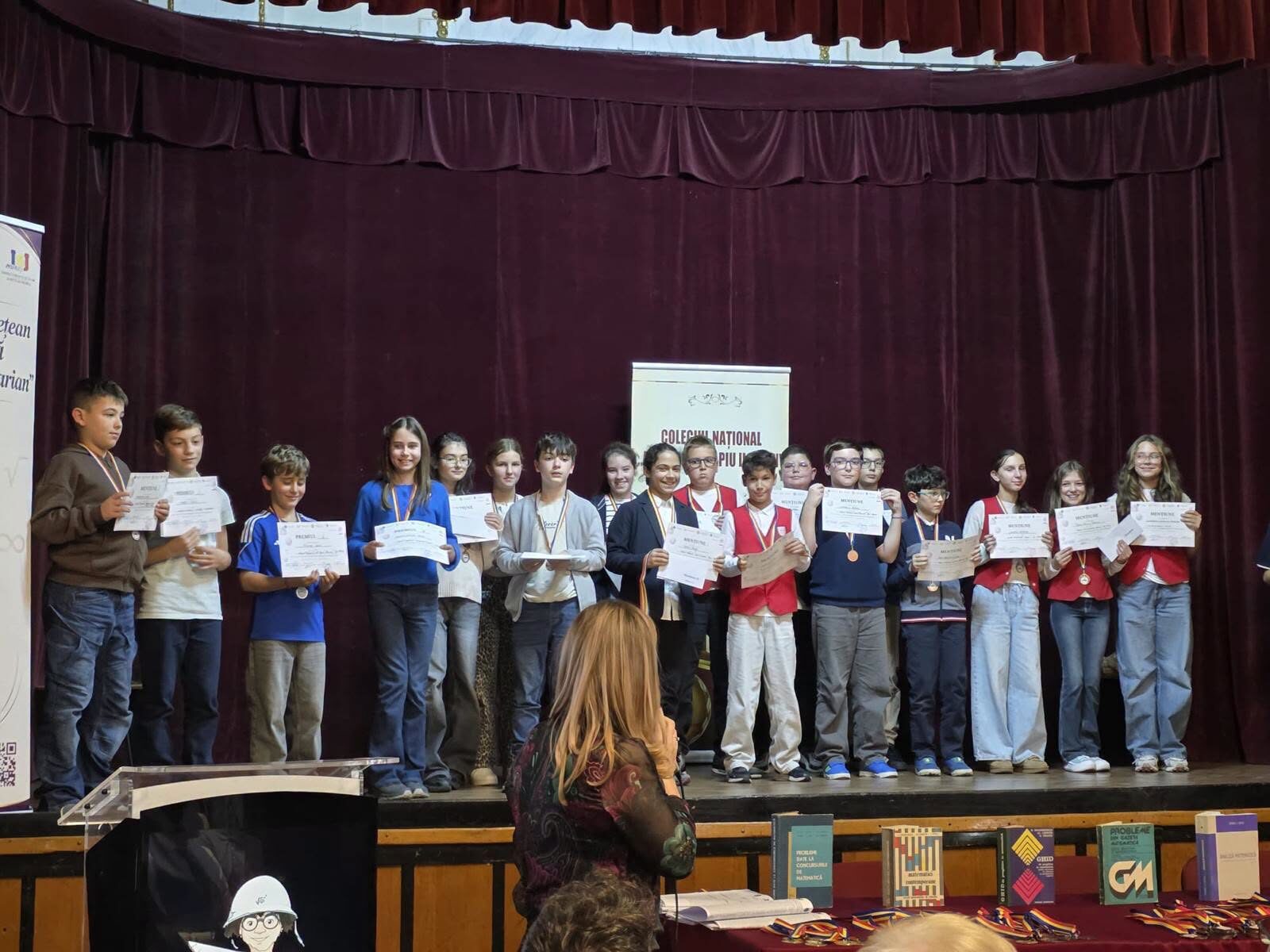 Elevii Colegiului Național „Mihai Eminescu” Satu Mare, premiați la Concursul Interjudețean de Matematică „Alexandru Papiu Ilarian”