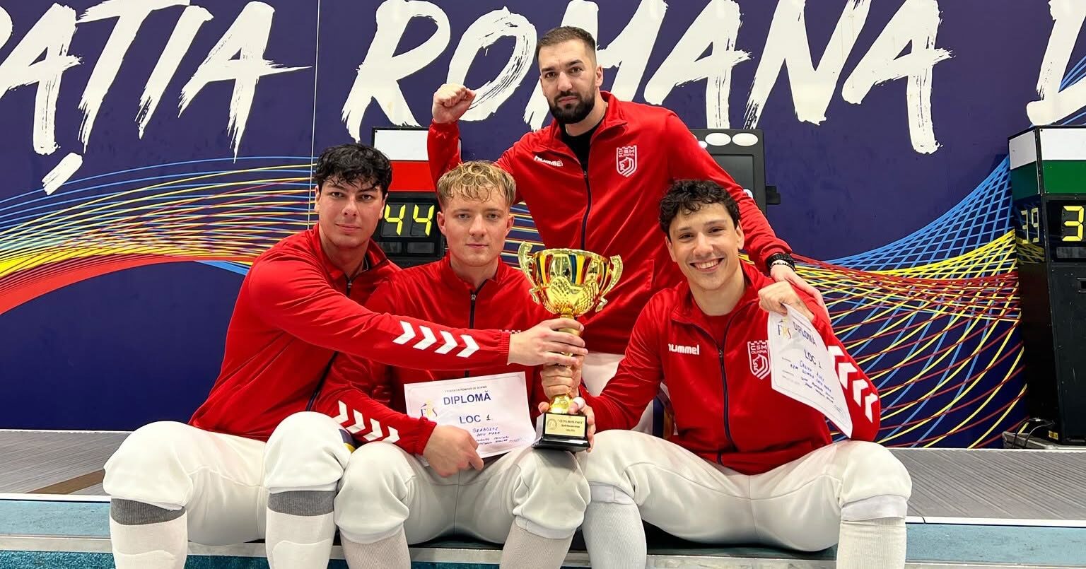 Scrimă. Spadasinii de la CSM Olimpia, un nou triumf în Cupa României