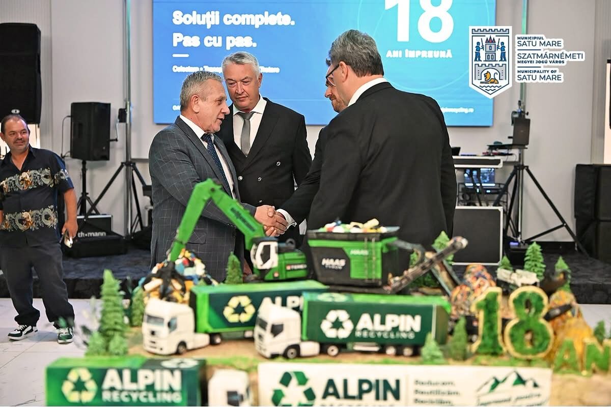 Alpin Recycling și-a sărbătorit majoratul. 18 ani de activitate în gestionarea modernă a deșeurilor