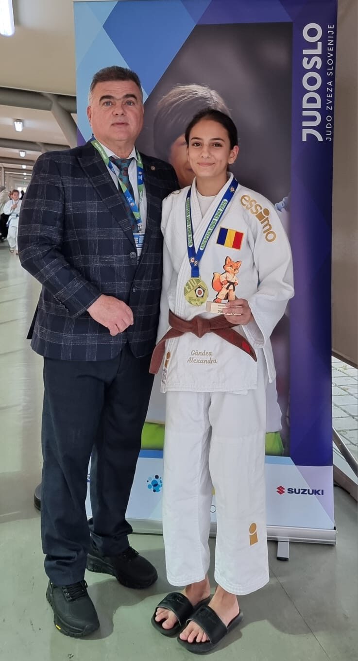 Aur și bronz pentru judoka de la CSM Olimpia la Cupa Europeană de la Maribor