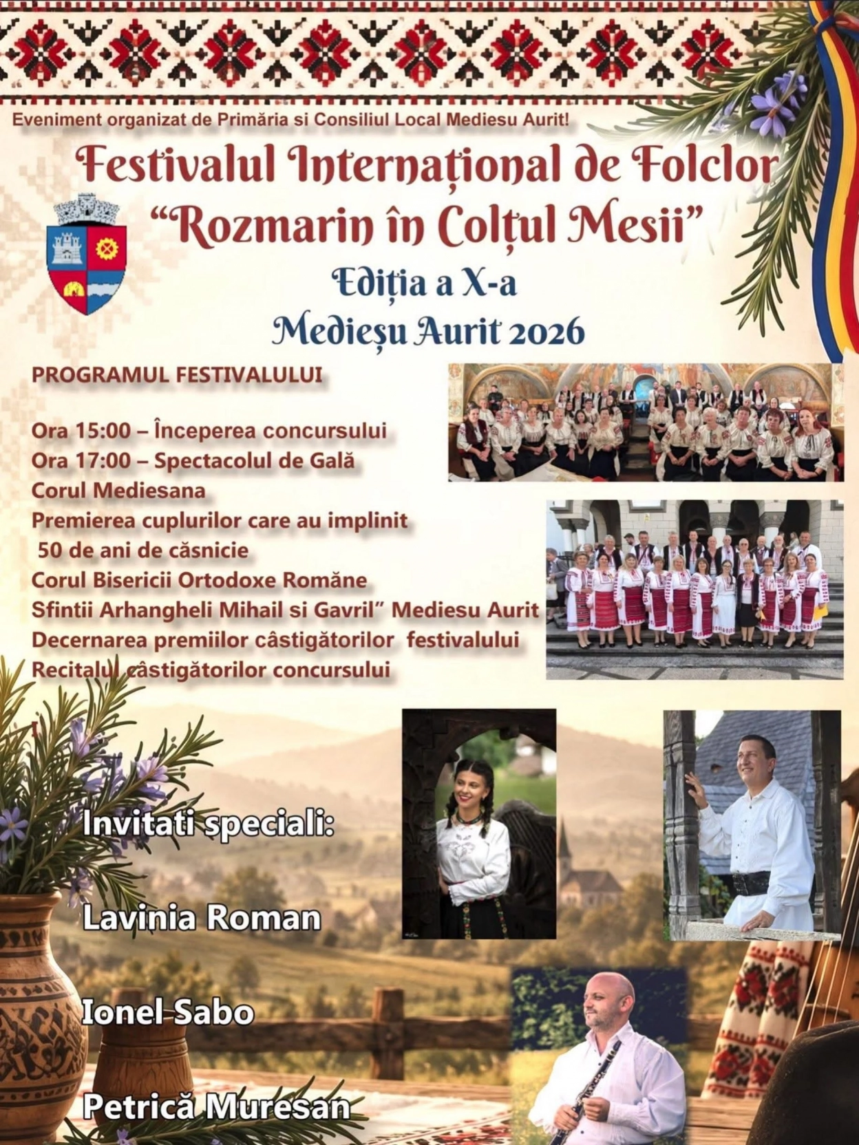“Rozmarin în Colțul Mesii” International Folk Festival - 10th Edition