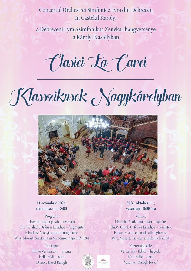 Concertul „Clasici la Carei”