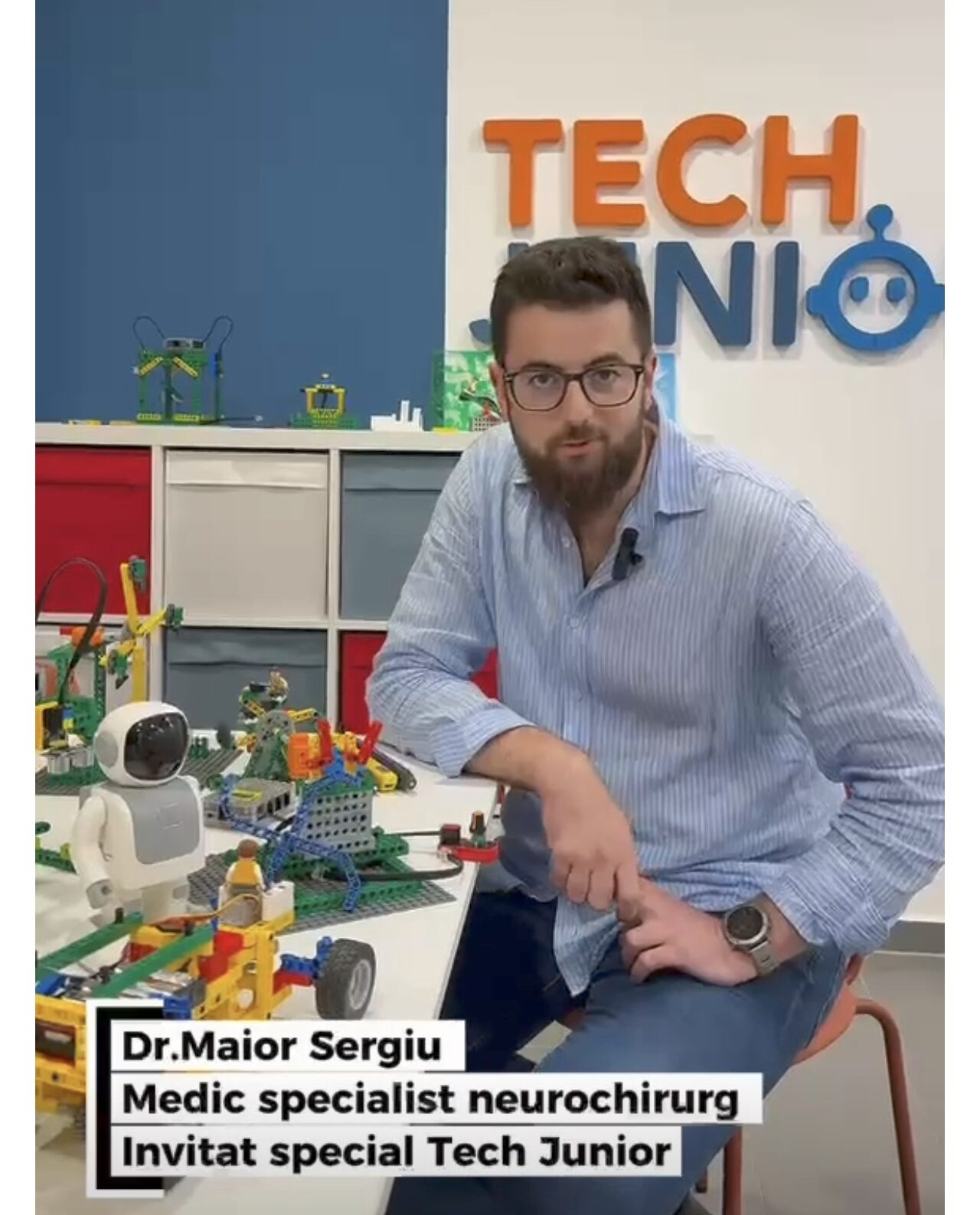 Robotică medicală pentru copii, în premieră la Satu Mare. Un neurochirurg le va arăta cum tehnologia poate ajuta la salvarea vieților