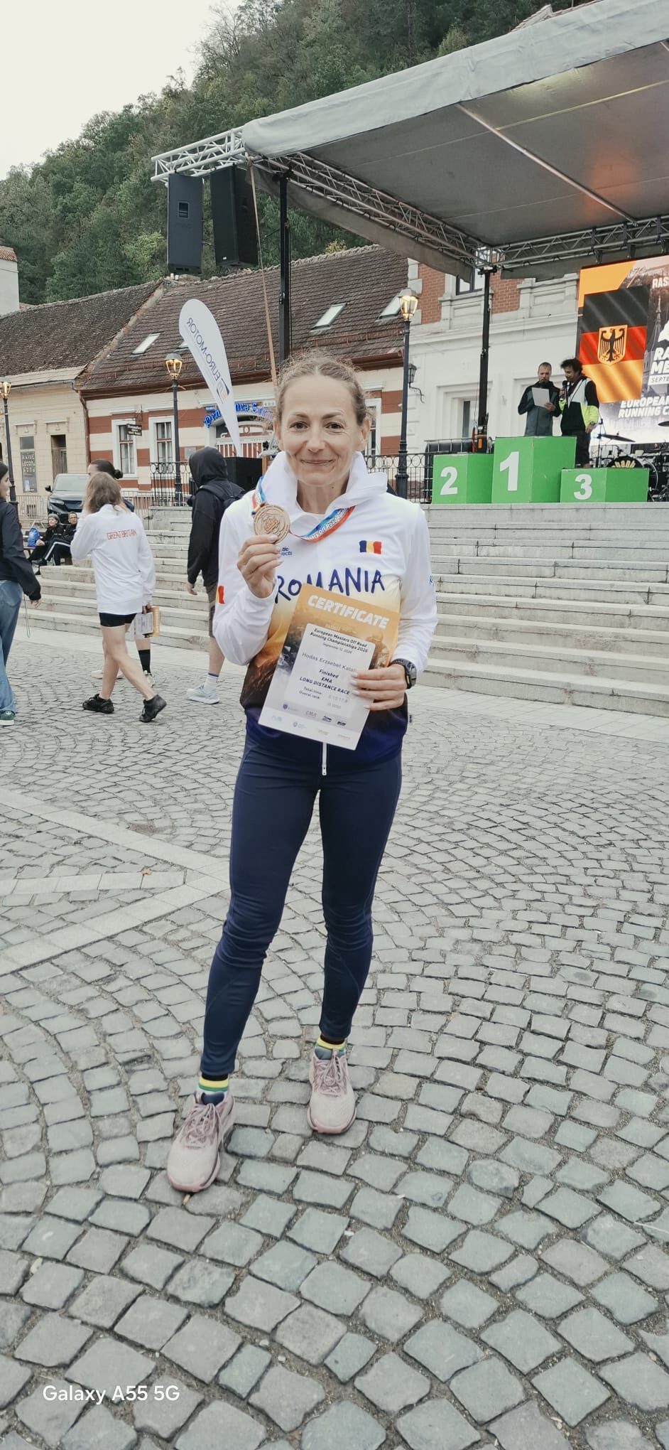 Sătmăreanca Erzsebet Hodas, dublă medaliată la Campionatul European Masters de Alergare Montană. Bronz la individual și aur cu echipa României