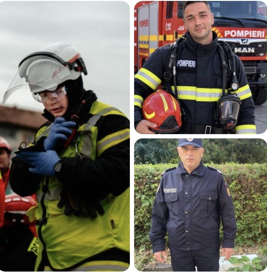 Eroi și în timpul liber! Trei pompieri sătmăreni au intervenit înaintea colegilor de la ISU și au evacuat patru persoane din incendiul de pe Closca